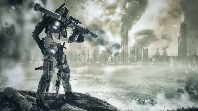 機器人戰士不太可能是科幻小說中描繪的人形機器人，其外表更有可能像是自動化的傳統武器