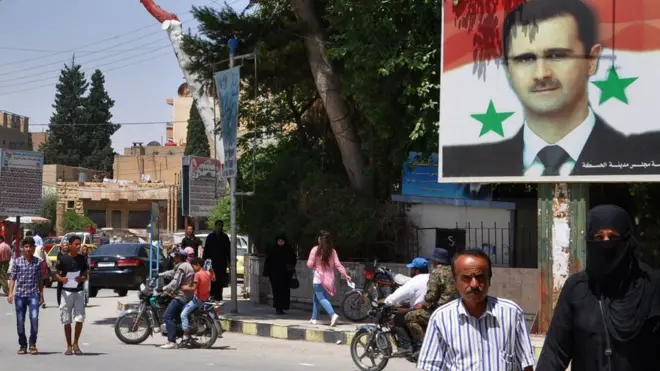 Esad, düşmanlarının neredeyse tamamen üstesinden geldiğini düşünüyor.