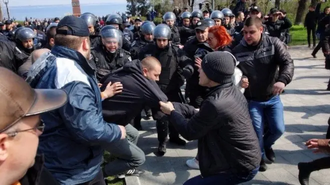 сутички в Одесі