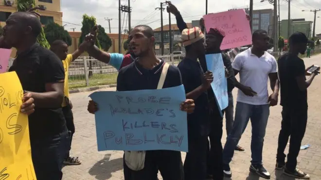 Ndị na-eme ngagharịwe na Legọs maka okwu SARS