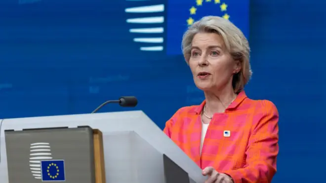 AB Komisyonu Başkanı Ursula von der Leyen