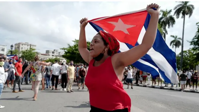 Manifestantes realizaram um dos maiores protestos das últimas décadas no país