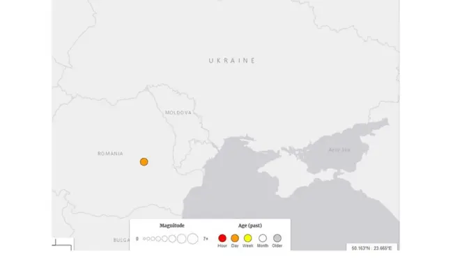 Епіцентр землетрусу був у Румунії