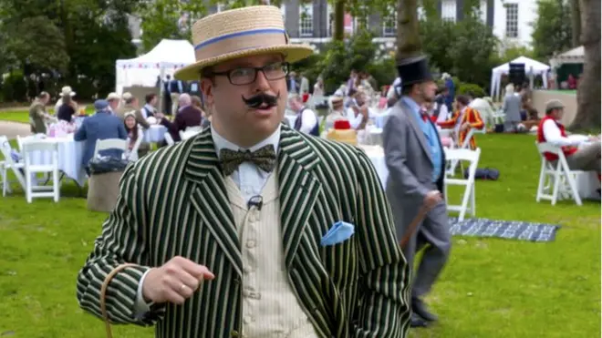 Ведущий #Londonблог Бен Тавенер на "Шутовской олимпиаде"