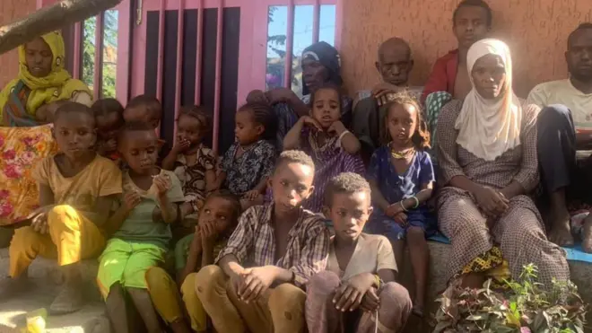 Maatii Harargee, Godina Wallagga Bahaa Aanaa Sibuu Siree, Araddaa Baqqoo irraa buqqa'anii Adaamaa jiran