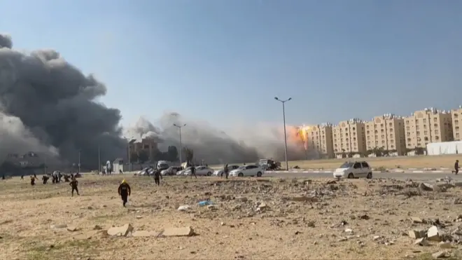 قصف إسرائيلي لقطاع غزة