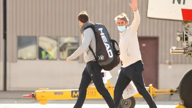 At least 47 tennis players have gone into isolation after positive cases on their flights