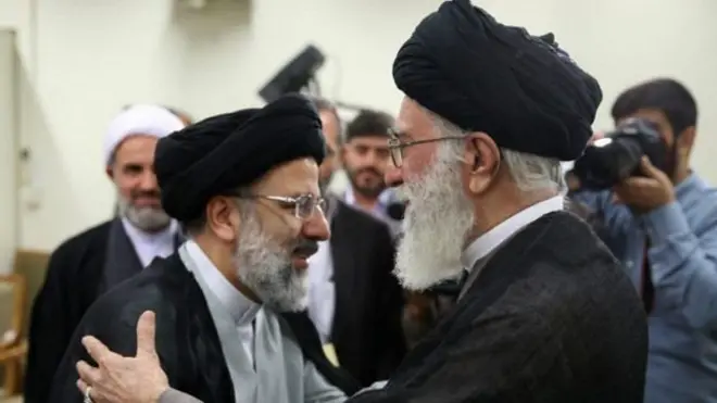 رئیسی و خامنه ای