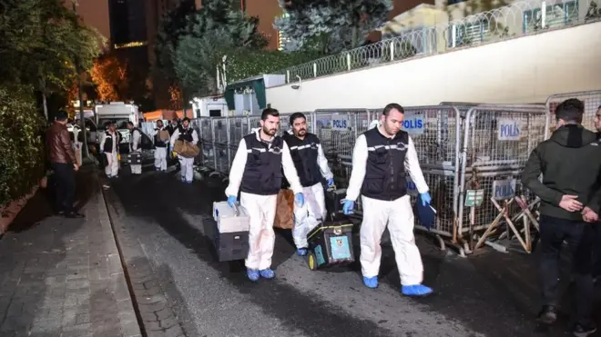 Türk yetkililerin Suudi Arabistan Başkonsolosluğu'nu araması 9 saat sürdü