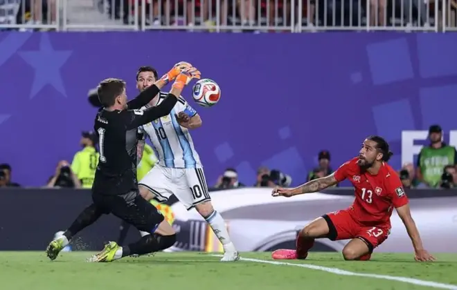 Messi ntiyashoboye kwinjiza