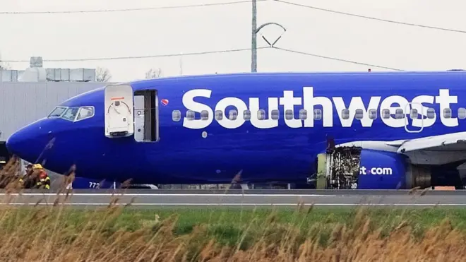 Avión de Southwest