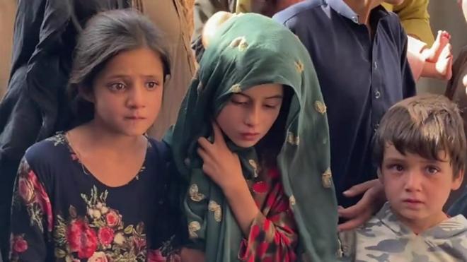 Children bereaved by Kabul bombing