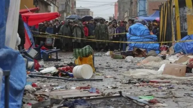 Вибух стався поблизу головного маршруту параду