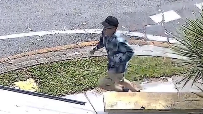 Australian police are working with their international counterparts to locate a man they believe fled the country after pouring boiling coffee on a baby in Brisbane.