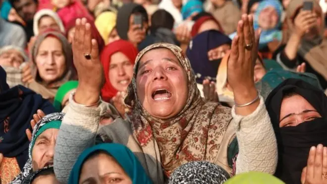 कश्मीर के लिए कैसा कहा साल 2018