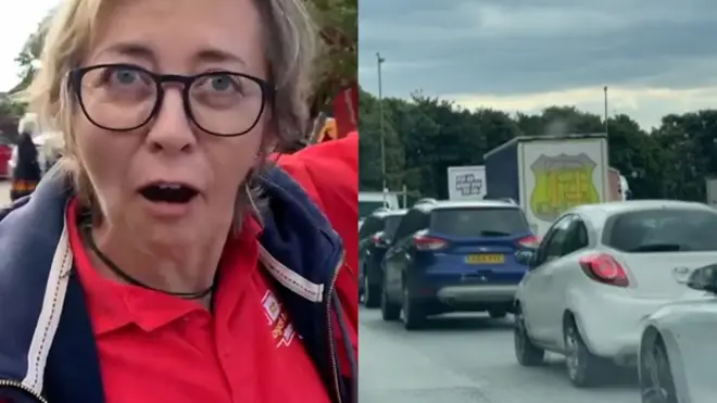 ذعر وطوابير هائلة أمام محطات الوقود في بريطانيا