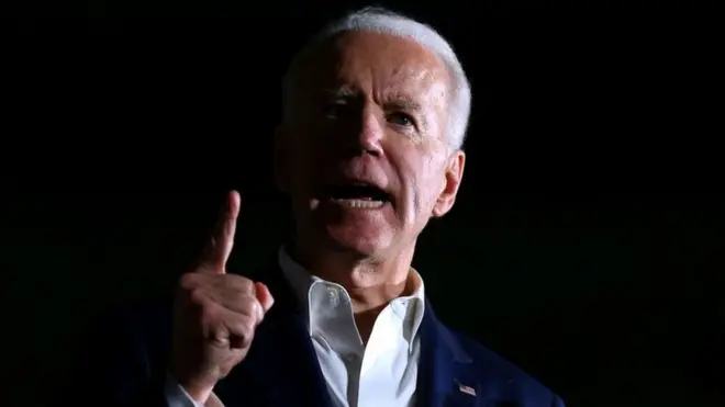 Joe Biden campaigns to be the 2020 Democratic presidential nominee