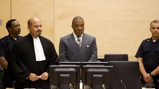L'ancien président libérien Charles Taylor à la Cour pénale internationale pour son jugement pour crimes de guerre