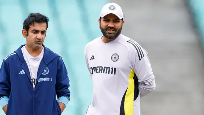 गौतम गंभीर और रोहित शर्मा