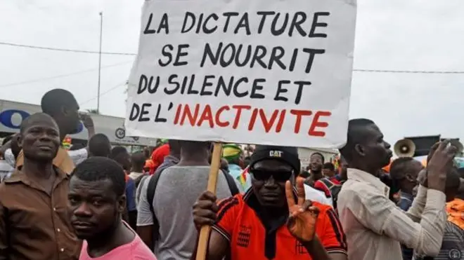 A Sokodé dans le nord du pays où deux personnes ont été tuées le mois dernier lors des manifestations similaires, tout se déroule également dans le calme.
