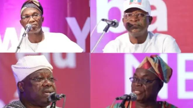 Osun governoship candidates.