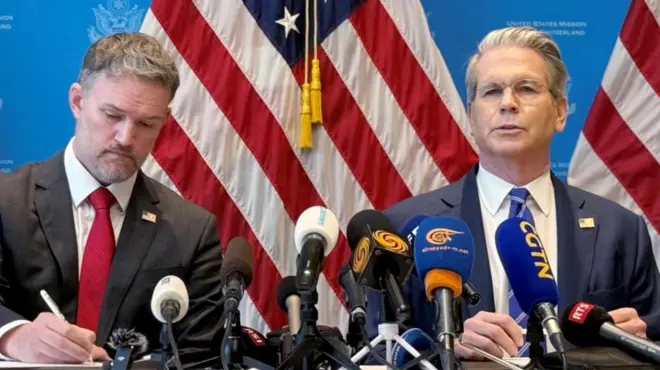 스콧 베센트 미 재무장관은 미-중 양국이 90일간의 관세 대폭 인하에 합의했다고 밝혔다