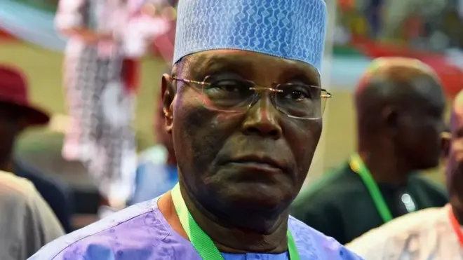 Atiku Abubakar, candidat à la présidentielle au Nigéria.
