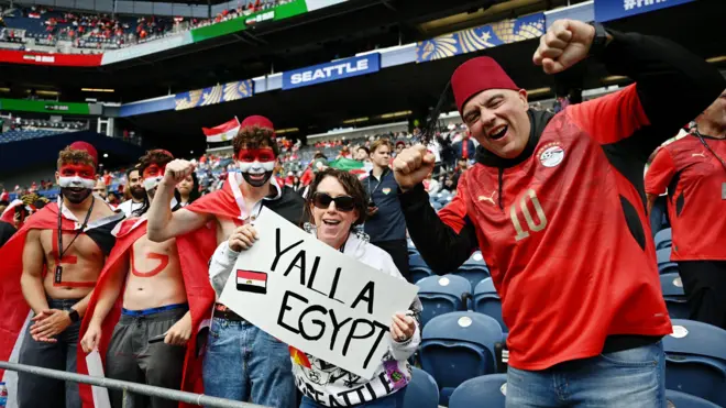 مشجعون مصريون