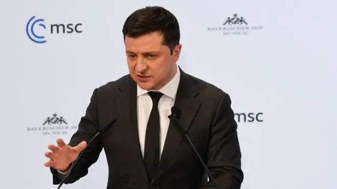 Президент під час виступу в Мюнхені