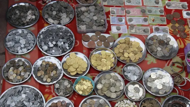 Il faudra une semaine pour compter les 890 kilos de petite monnaie