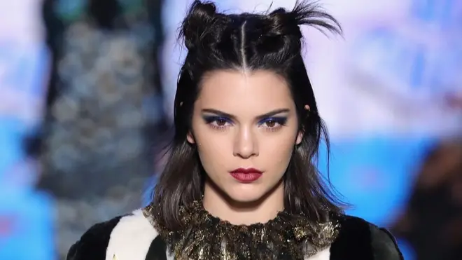 Kendall Jenner at the Anna Sui New York Fashion Week show in February 2017