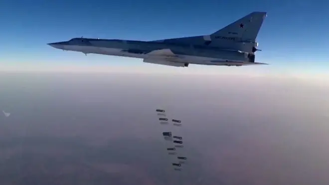 Tu-22M3, değişken kanat yapısına sahip, uzun menzillli süpersonik bir bombardıman uçağı.