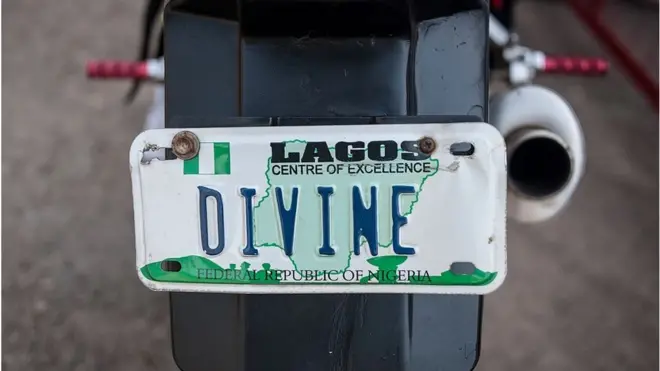 Nigeria Number plate