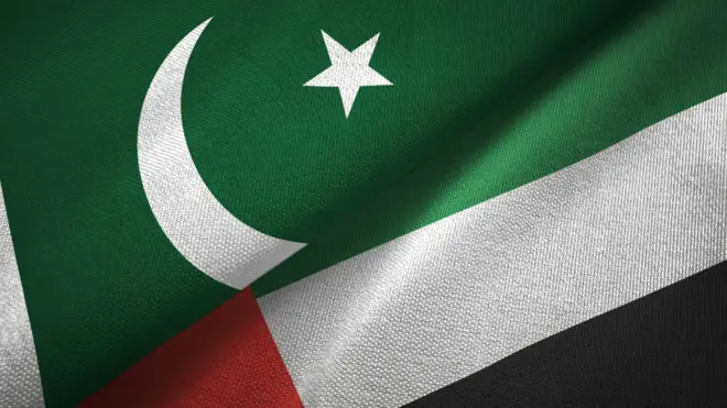 پرچم پاکستان و امارات