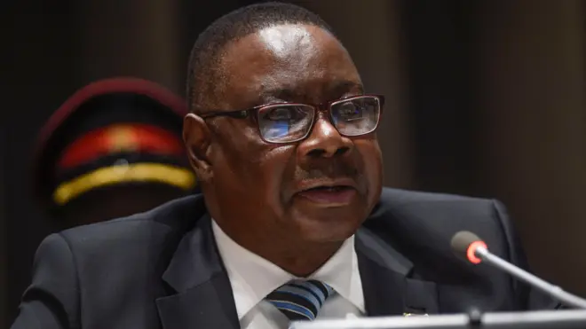 portrait of Mutharika