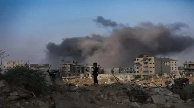 غارة إسرائيلية على غزة