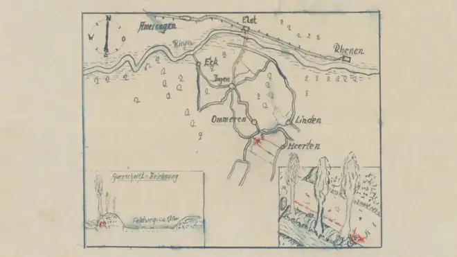 డచ్ నేషనల్ ఆర్కైవ్స్ బయటపెట్టిన మ్యాప్ 