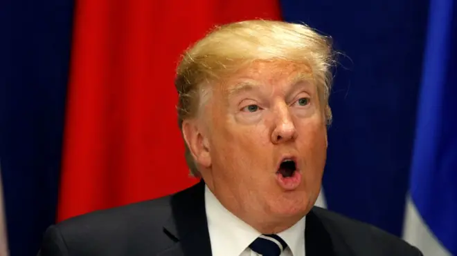 Presiden Donald Trump telah berjanji akan menghancurkan Korea Utara jika terus mengancam.