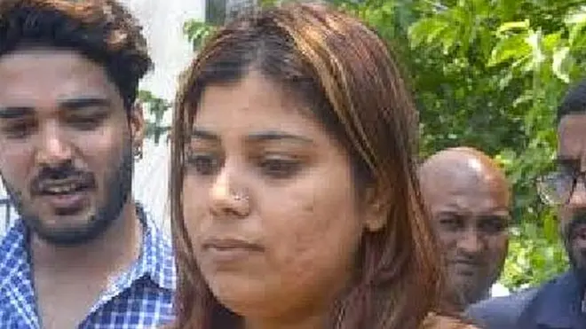 बीजेपी युवा मोर्चा की नेता प्रियंका शर्मा