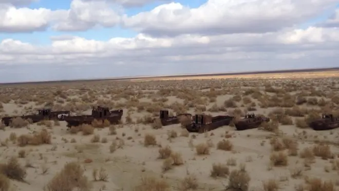 Оролдаги кемалар қабристони