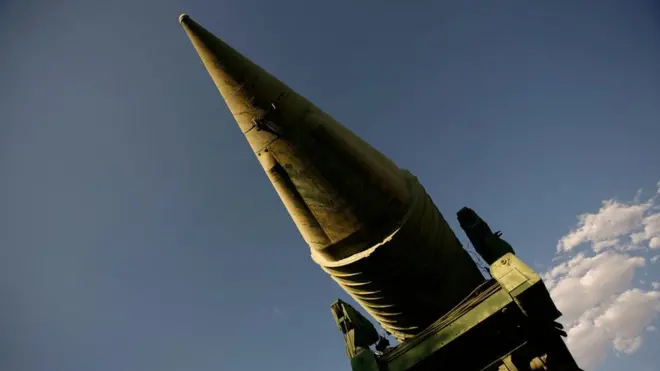 "The Devil", SS-17 intercontinental ballistic missile capable of carrying ten nuclear warheads was developed by the Soviet Union from 1978 to 1993.