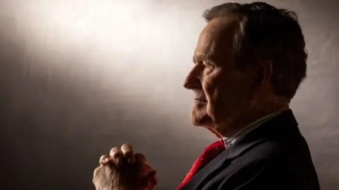 جورج بوش الأب عام 2011