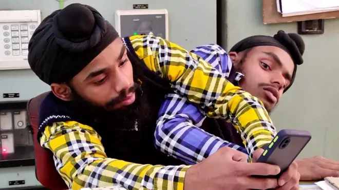 ተጣብቀው የተወለዱት ሕንዳውያን