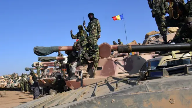 Chad dey withdraw dia Army for Niger
