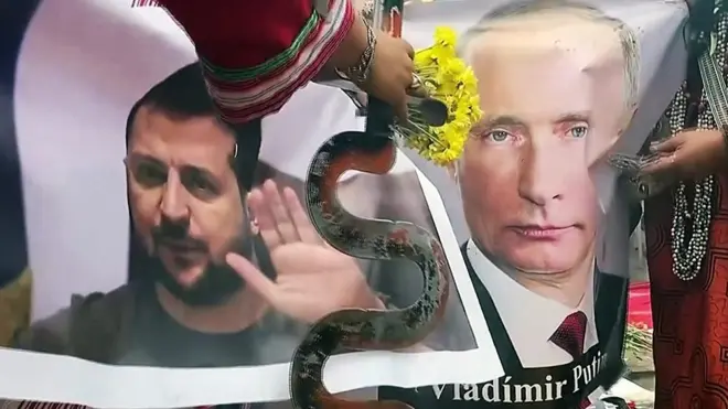 Ритуал перуанских шаманов.