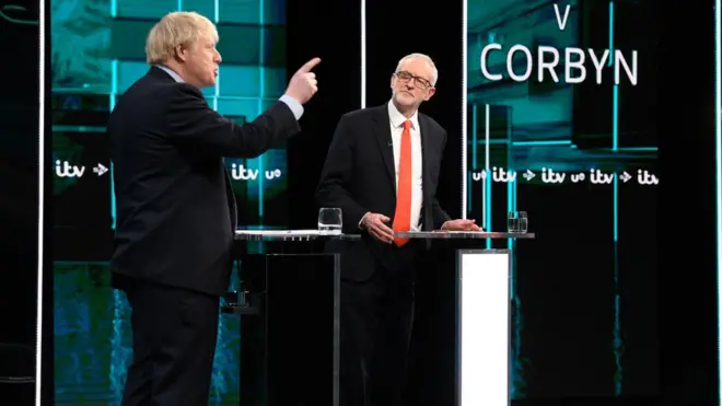 Boris Johnson, Jeremy Corbyn