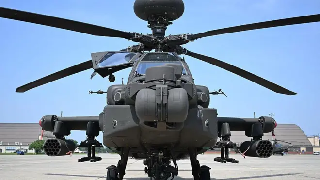 Helikooptera waraanaa Ameerikaa AH-64 Apache jedhamtu
