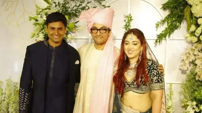 आमिर खानची मुलगी आयरा खान फिटनेस ट्रेनर असलेल्या नुपूर शिखरेसोबत विवाह बंधनात अडकली.