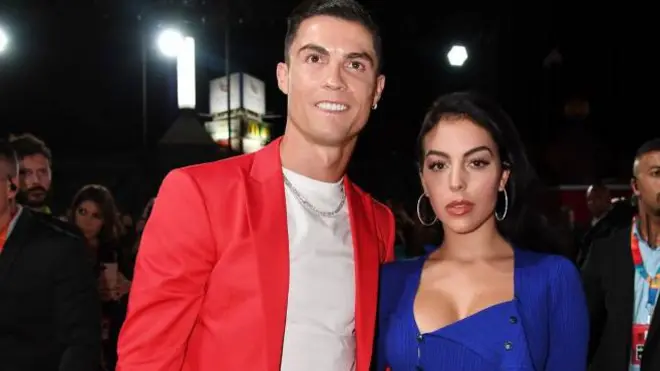 Cristiano Ronaldo and Georgina Rodríguez