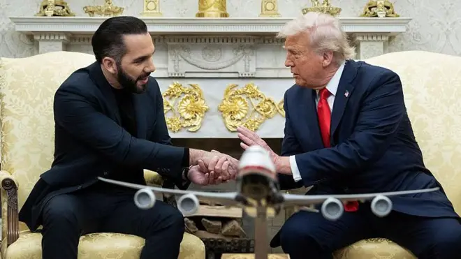 Букеле и Трамп